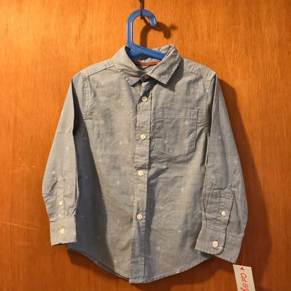 Cat & Jack Boy’s Cotton Button down shirt
